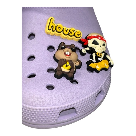 Crocs x Justin Bieber Drew House Lavender Classic Clog Men’s Sz 6 / Women’s Sz 8 - Picture 6 of 11